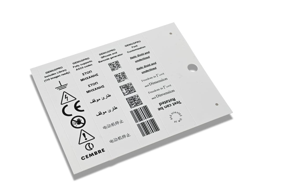 CEMBRE SPA - CEM47051NSGN TAR.MG-TAP VERDE SIEM.15X27 X CAVI/COMPO
