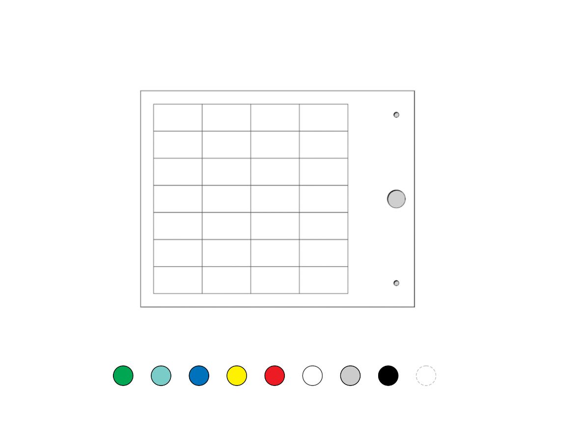CEMBRE SPA - CEM47747 TARGH.MG-TAP GIALLO 17,5X27 CAVI/COMPONE
