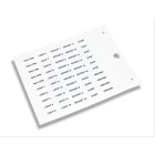 CEMBRE SPA - CEM45142 TARGHET.MG-TAR GIALLA 14X84 X COMPONENTI