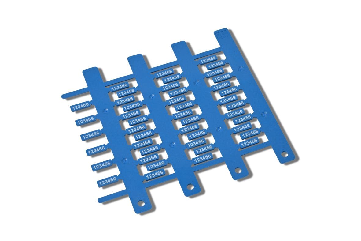 CEMBRE SPA - CEM40061-MD TARGHETTA MG-TPM BLU 4X12MM METALDETECAB