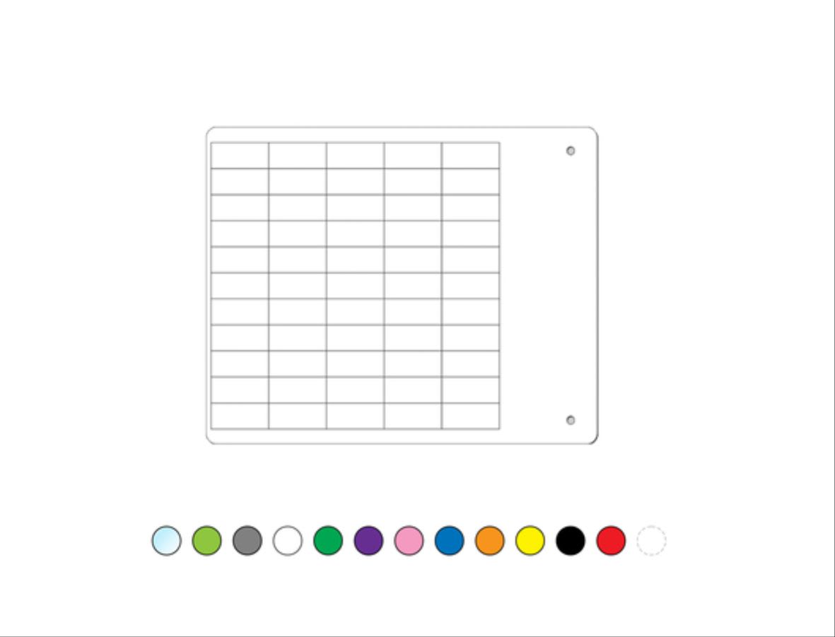 CEMBRE SPA - CEM46696N ETICHETTA MG-VYT ADES. BLU IN VINILE 9X2