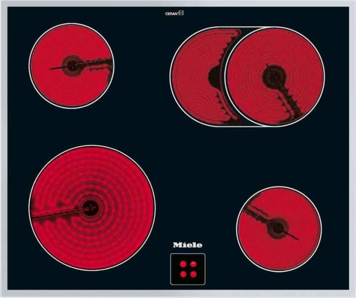 Miele - MIE06910580 VG!S Glaskeramik Kochfeld 60cm, edelstah