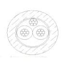 MICRO TEK SRL - MIKAX21202200 CAVO ALLARME IN CCA 12 X 0,22 PVC BIANC