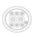 MICRO TEK SRL - MIKAX22052022 CAVO ALLARME IN CCA 2 X 0.50 2 X 0.22 P