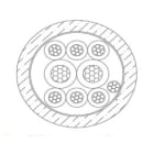 MICRO TEK SRL - MIKAX22756022 CAVO ALLARME IN CCA 2 X 0.75 6 X 0.22 P