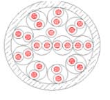 MICRO TEK SRL - MIKCTX4CP0T00 CAVO TELEFONICO TRR 4 CP CON T CCA