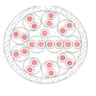 MICRO TEK SRL - MIKCTX4CP0T00 CAVO TELEFONICO TRR 4 CP CON T CCA