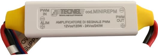 TECNEL TECNOLOGIE EL - TTEMINIREPM MINI AMPLIFIC SLED MONO 12/24VCC 120/240