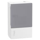 SCHNEIDER ELECTRIC - SNRMIP10104T Centralino Resi9 MP parete 4 moduli bianco porta traslucida