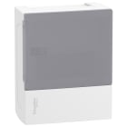 SCHNEIDER ELECTRIC - SNRMIP10106T Centralino Resi9 MP parete 6 moduli bianco porta traslucida