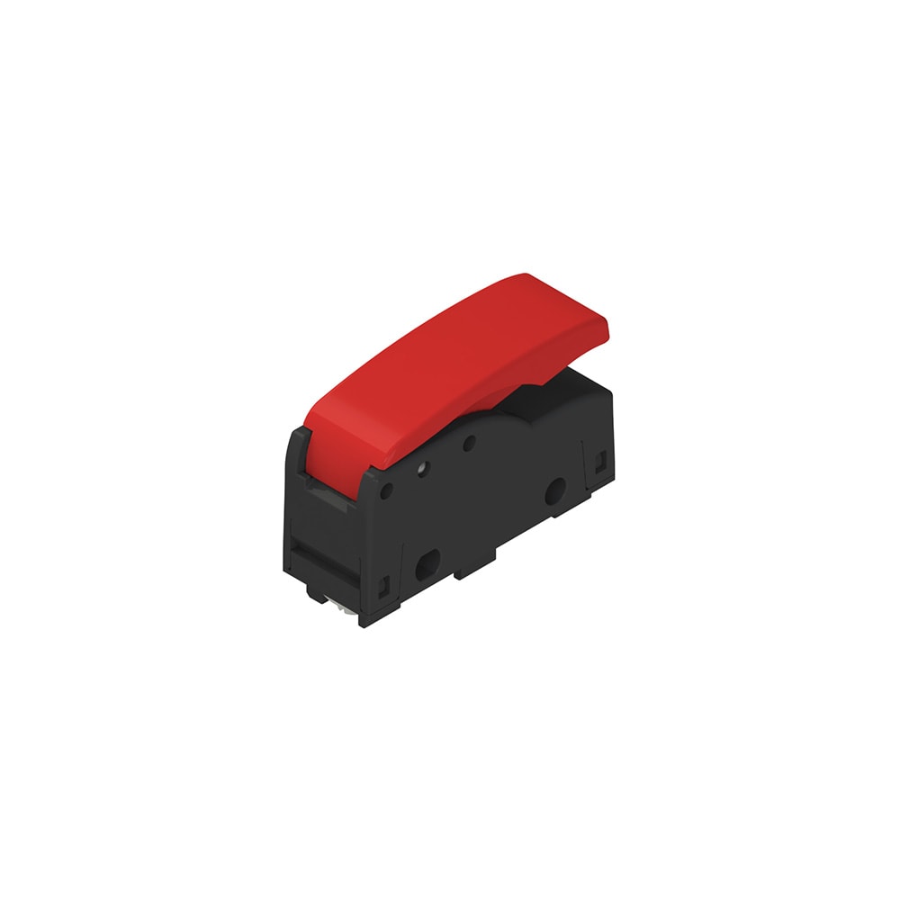 PIZZATO ELETTRICA - PZZMK V12D49 MICROINTERRUTTORE A TASTO ROSSO