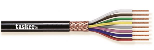 MILAN SRL - MLNC 3050 CPR 3X0,50CAVO SCHERMATO A TRECCIA - CERTIFI