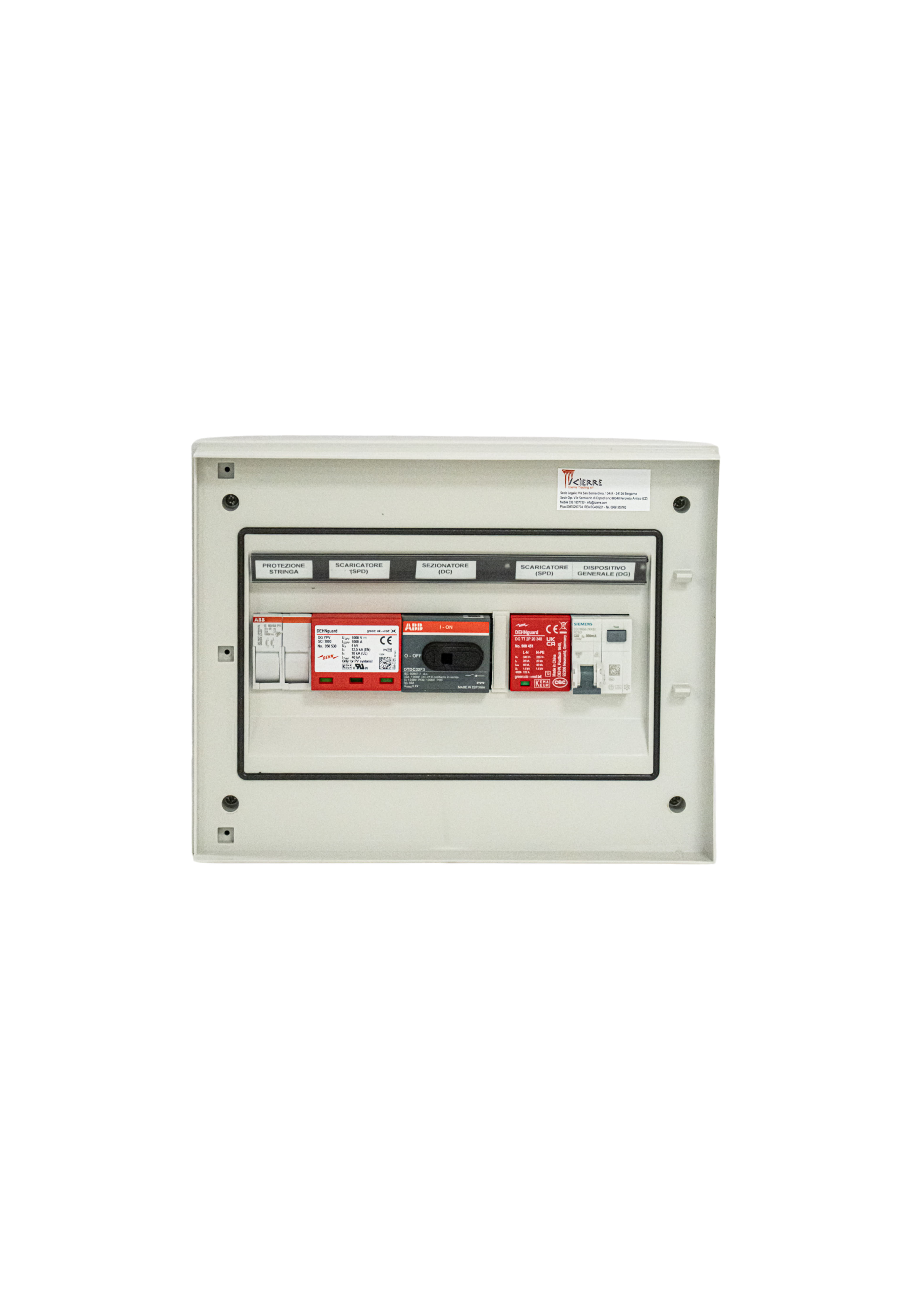 ICIERRE TRADING S.R. - IC2MM012 TOTAL BOX MONOFASE 230VTOTAL BOX MONO. 1