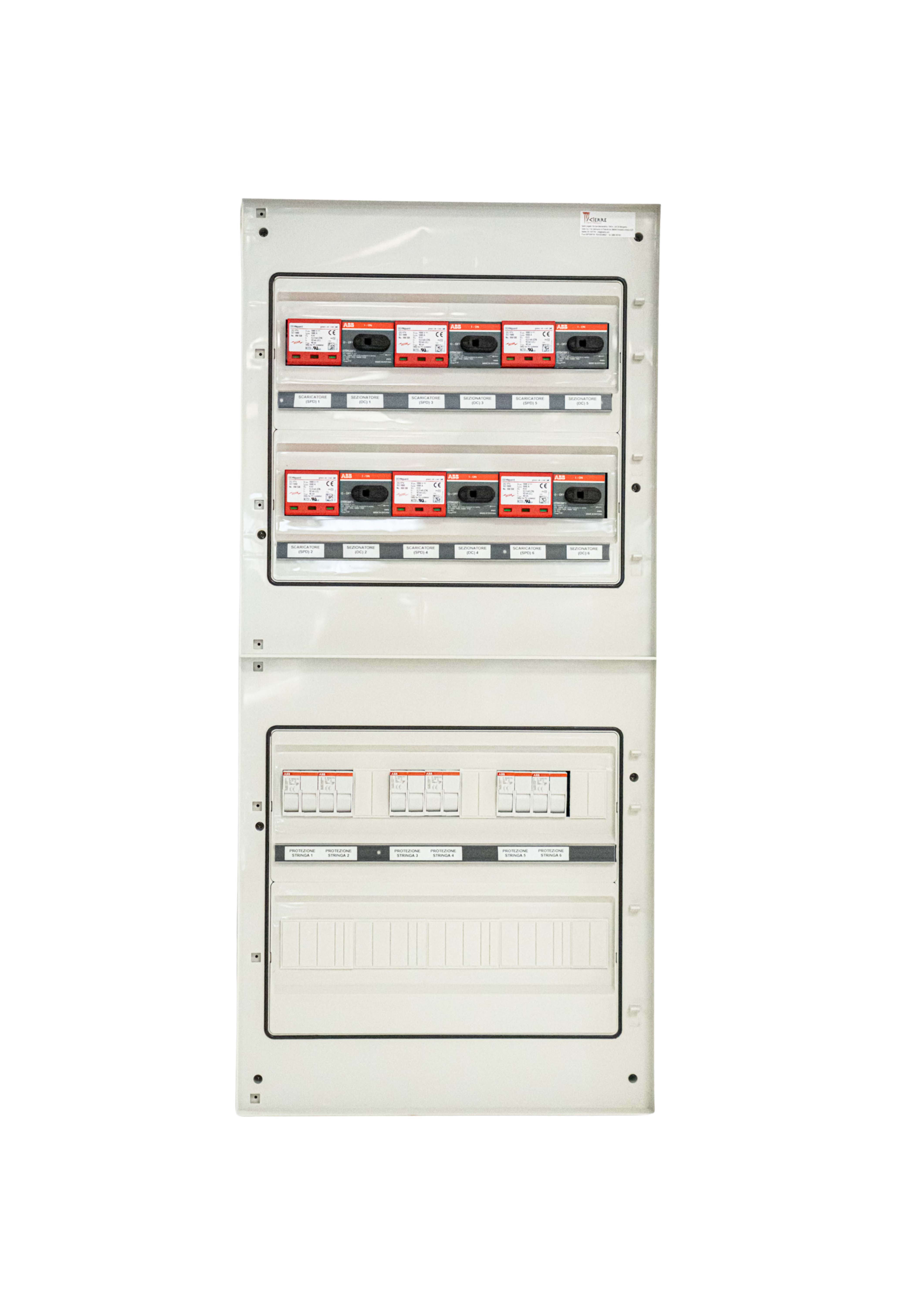 ICIERRE TRADING S.R. - IC2MM083 QDC 1000VQUADRO DI CAMPO 6 STRINGHE INDI