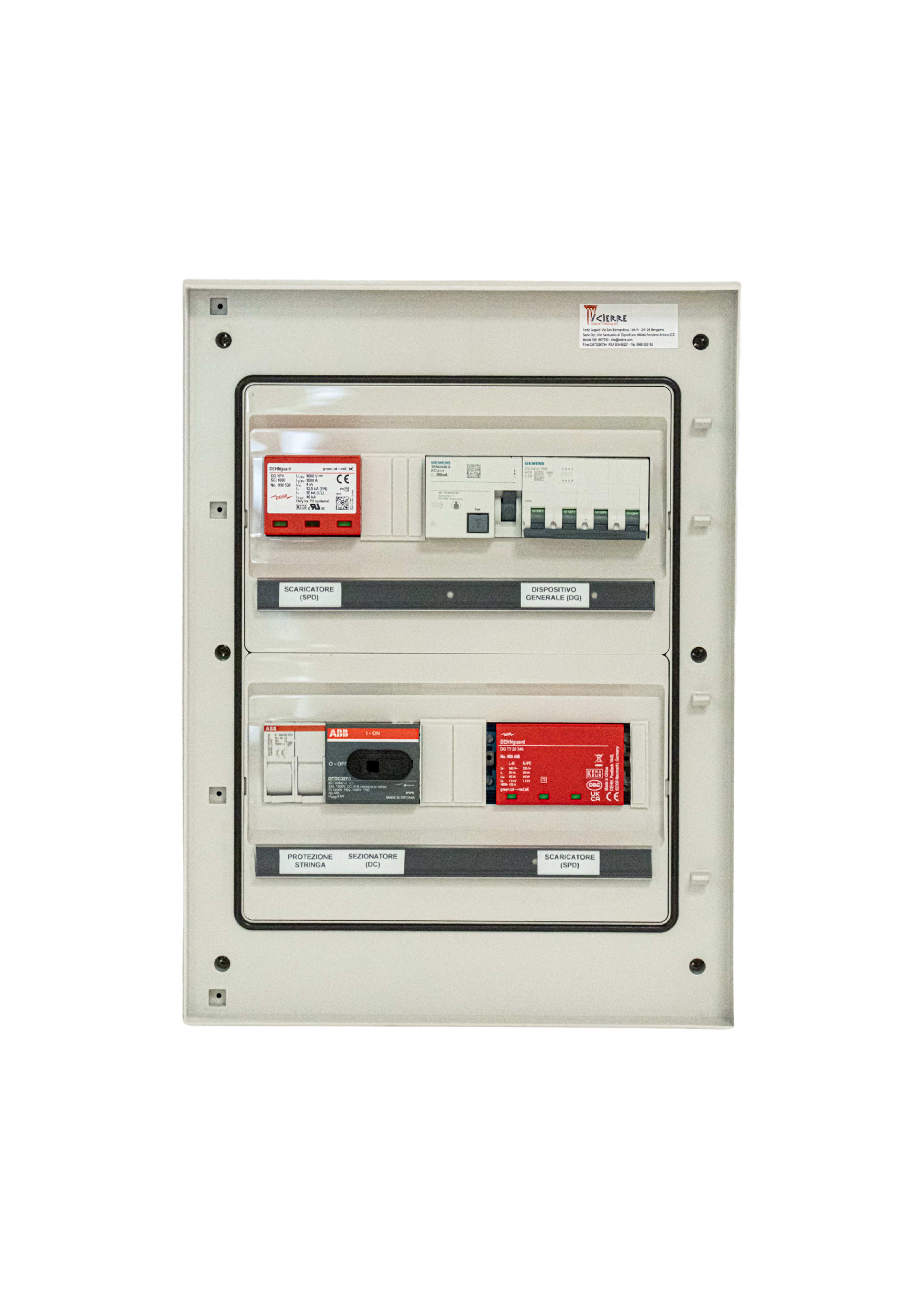 ICIERRE TRADING S.R. - IC2MM116 PREDISPOSIZIONE SGANCIO ESTERNO