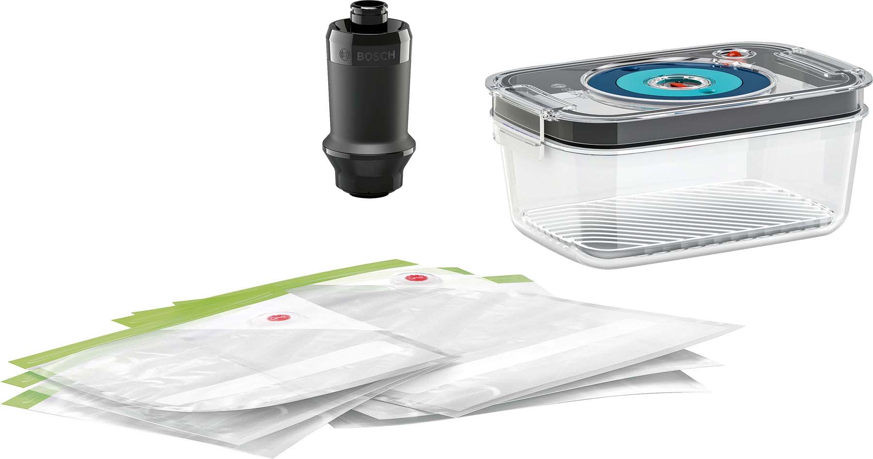 BOSCH ROBERT - BOSMSZV6FS1 Vakuum-Frischhalteset: Pumpe 1xDose(1L)