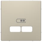 SCHNEIDER ELECTRIC - SNRMTN4367-6033 PLACCA CENTR. USB SAH SYSDS