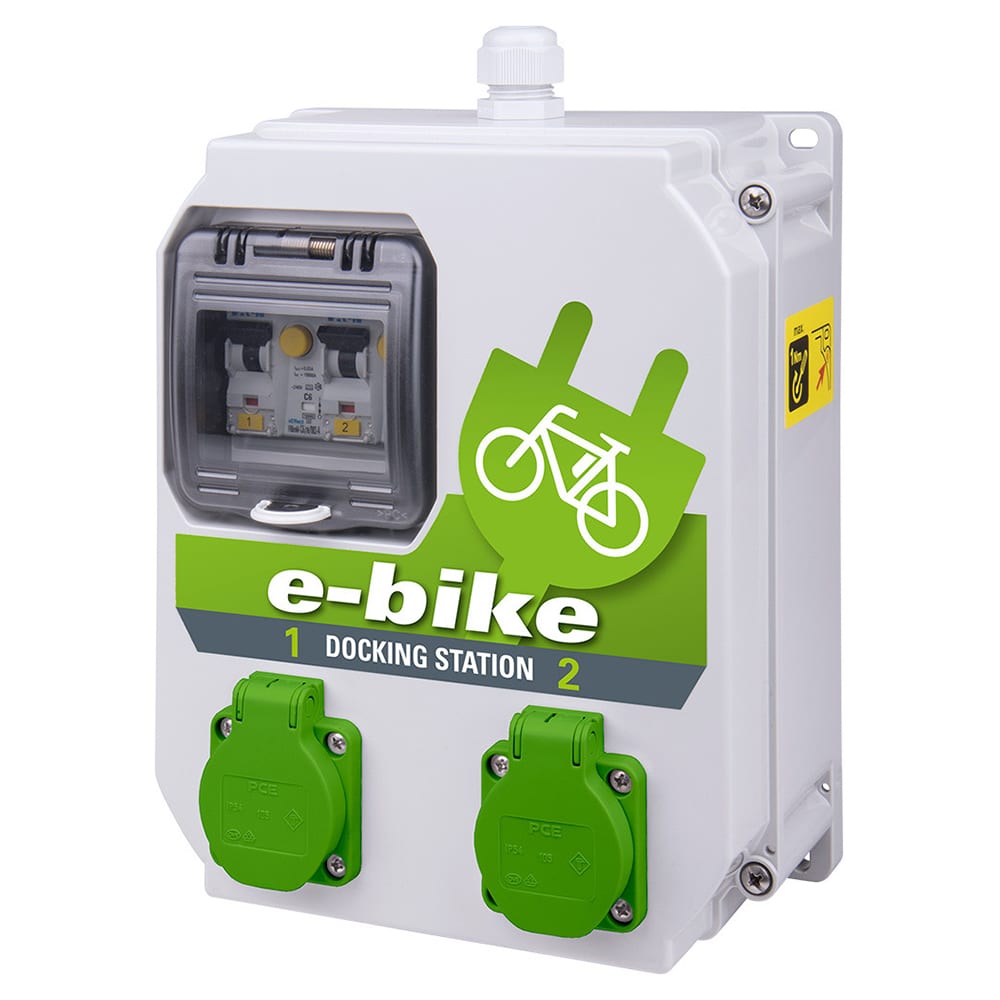 ORBIS - ORBOB980000 MURAU EBIKE DS wall box con 2 prese per e-bike