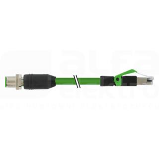 MURRELEKTRONIK SRL - MUE7000447117940200 M12 MAS. 0?/RJ45 MAS. 0? SCHERMATO ETHER