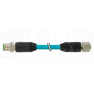 MURRELEKTRONIK SRL - MUE770048571S4W0500 M12 MAS. 0? / M12 FEM. 0? 8P. SCHERMATO