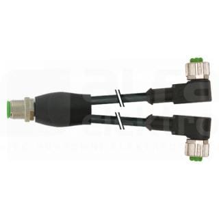 MURRELEKTRONIK SRL - MUE7000407416230200 M12 DISTRIBUTORE A Y / M12 FEM. 90?