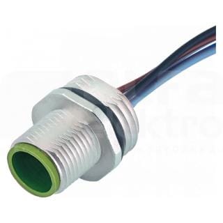 MURRELEKTRONIK SRL - MUE7000135219750050 M12 CONN. M. FLANGIA A-CODE ATTACCO FRON