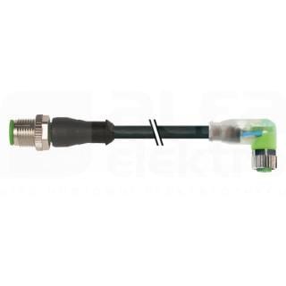 MURRELEKTRONIK SRL - MUE7000406416100300 M12 MAS. 0? / M8 FEM. 90? LED