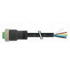 MURRELEKTRONIK SRL - MUE7700A5021UMD0300 MINI (7/8) 5 POLI, FEM. 0? CON CAVO