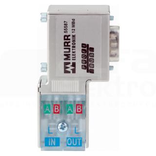 MURRELEKTRONIK SRL - MUE55585 CONN. PROFIBUS MAS. (SUB-D) CAVO RIGIDO