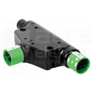 MURRELEKTRONIK SRL - MUE7000P84010000000 EL. A T MQ15 MAS./ 2X MQ15 FEM.