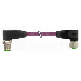 MURRELEKTRONIK SRL - MUE7000405518030300 M12 MAS. 90?/M12 FEM. 90? SCHERMATO