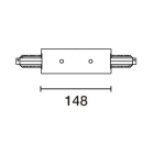 IGUZZINI ILLUMINAZI - IGZ3.MXY5.004.0 GIUNTO ALIMENTAZ.DIRETTO PER BINARIO INC