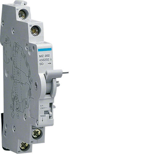 HAGER - HAGMZ202 CONT. AUX + SEGN. GUASTO 6A 230V 1-2M