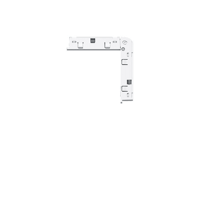 IGUZZINI ILLUMINAZI - IGZ3.MZ42.001.0 GIUNTO A L PER BINARI PALCO L.V.MINIM.