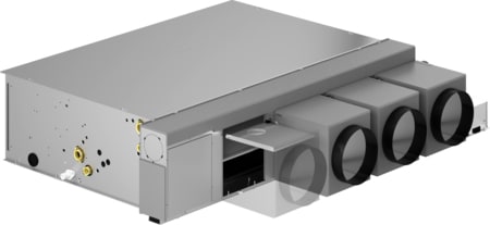 AERMEC - AEWMZC530 PLENUM CON BOCCHETTE MOTOR. US