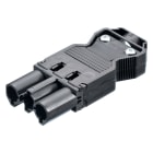 BACHMANN SALES GMBH - HMA375.504 APPLIANCE PLUG ISV NERO