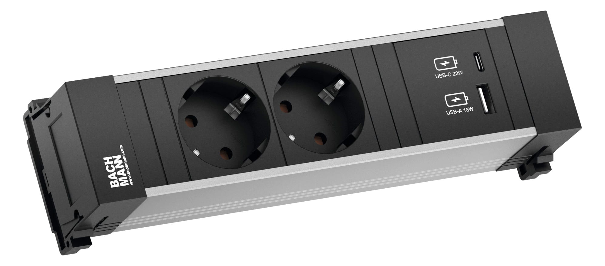 BACHMANN SALES GMBH - HMA916.501 POWERFRAME 2XCEE73 1XUSB AC 22W 0.2M