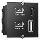 BACHMANN SALES GMBH - HMA917.227 USB AC 22 WATT CHARGER CM