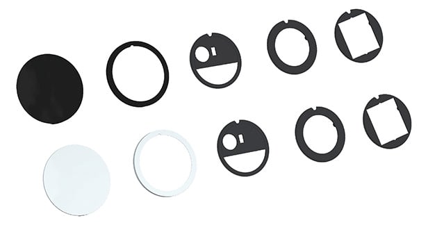 BACHMANN SALES GMBH - HMA926.101 SET COPERTURA PIX NERO