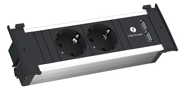 BACHMANN SALES GMBH - HMA927.001 KAPSA S 2XCEE 2XUSB A 2M CEE