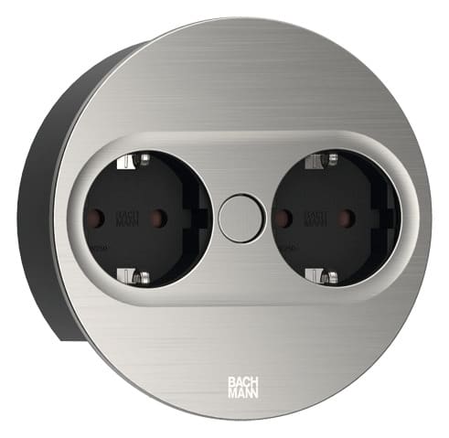 BACHMANN SALES GMBH - HMA946.000 TWIST 2 2XCEE ROTONDA CAVO 2MT INOX