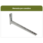 L`ARTIBENI SRL - LARME 1000 ZA MENSOLA DI SUPPORTO IN ACCIAIO DA MM. 1