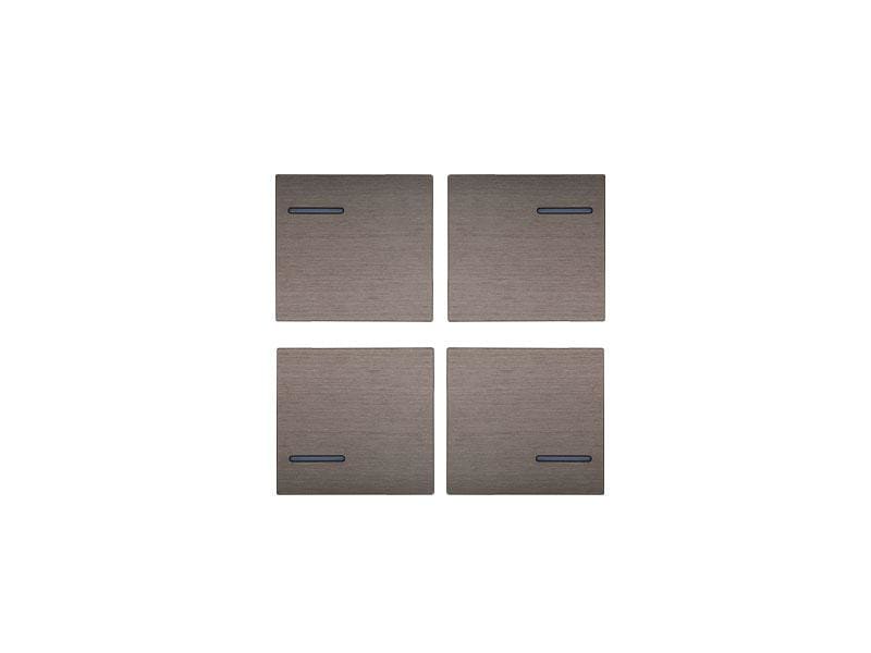 EELECTRON SPA - EEXBK04MT-BR KIT 4 TASTI METAL BRONZE-LINE