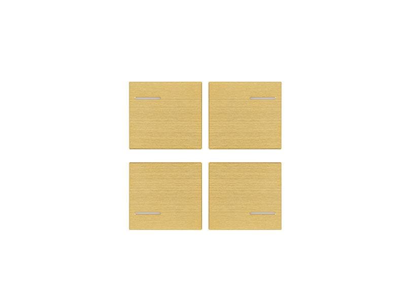 EELECTRON SPA - EEXBK04MT-GO KIT 4 TASTI METAL GOLD-LINE