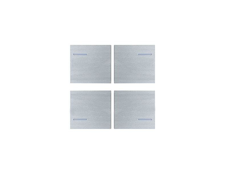 EELECTRON SPA - EEXBK04MT-SH KIT 4 TASTI METAL SILVER-LINE