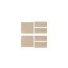 EELECTRON SPA - EEXBK24MT-CH KIT 2SX+4DX TASTI METAL CHAMPAGNE-LINE