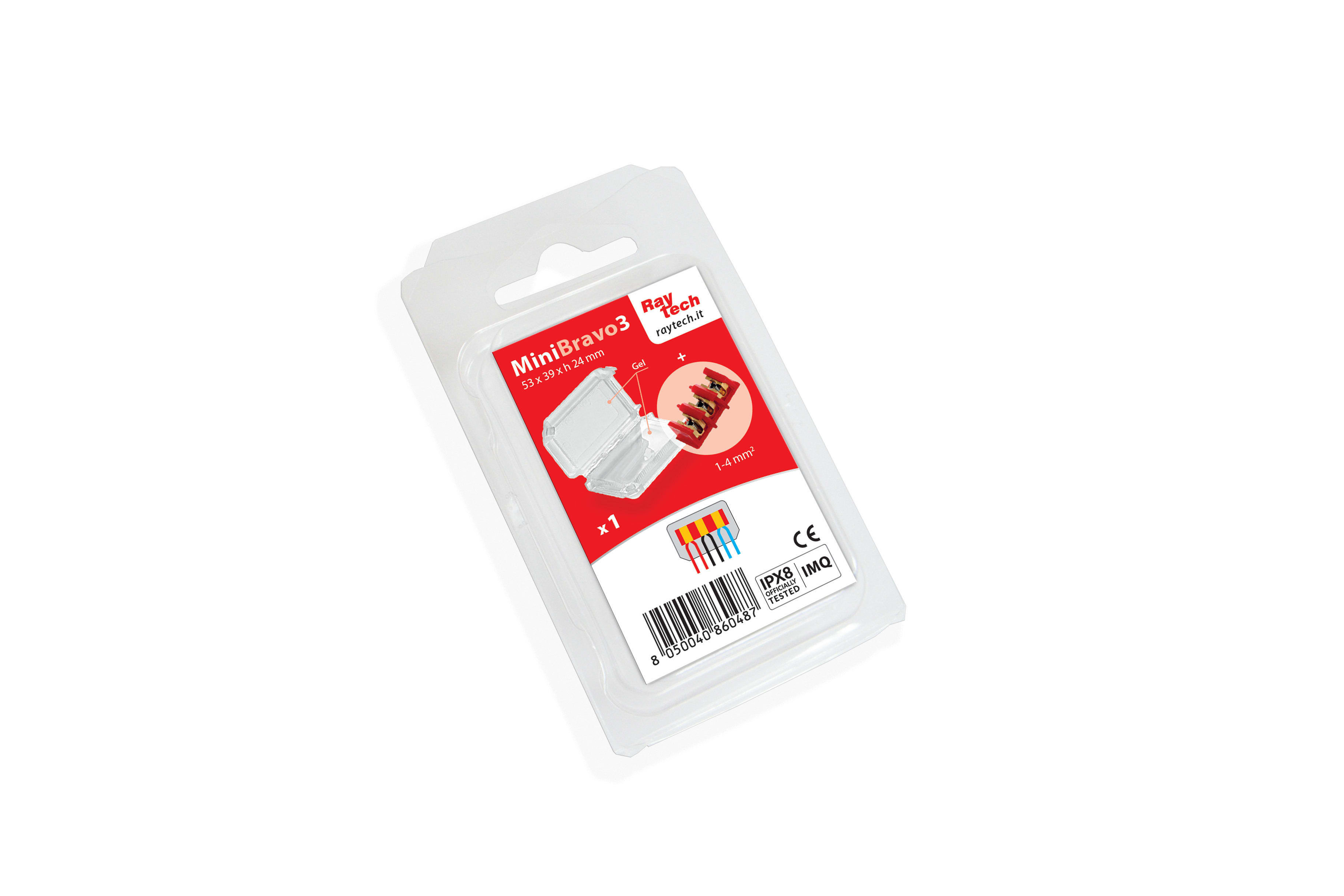 RAYTECH SRL - RYTMINIBRAVO3 MINI BRAVO 3 GELBOX CON MORS (CF 1 PZ)