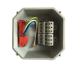 OEC SRL - OECN0CE0078/S CASSETTA DERIVAZ.10 MM2 CON 1 SCARICATOR