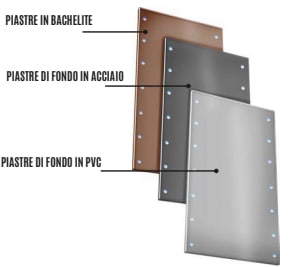 OEC SRL - OECN0ST0165 PIASTRA FONDO BACHELITE ARE/M-B-B1