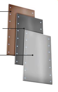 OEC SRL - OECN0ST0322 PIASTRA FONDO PVC ARE/M-B2-B3 - ARE/E